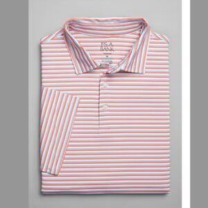 Jos. A. Bank Tailored Fit Stripe Polo size:2XL
